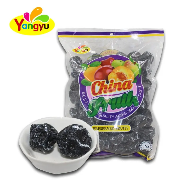 High Quality Nutritious Chinese Snack Dries Black Plum