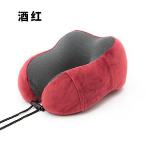 Retorno de hilo de hielo para almohada en forma de U, algodón de memoria, almohada en forma de U para viaje - Product Image 4
