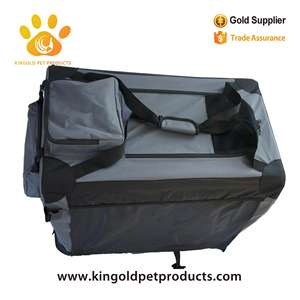 OEM Folding Portable Soft Oxford Fabric Anti Scratch Mesh Pet Dog Crate Durable Pet Dog <b>Cat</b> Kennel - Product Image 4