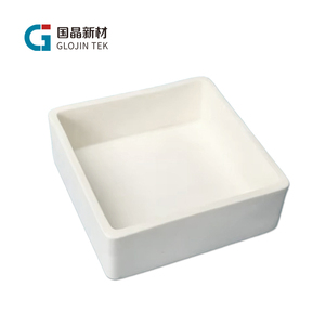 1800 ℃ nhiệt độ cao alumina <span class=keywords><strong>Corundum</strong></span> bán thuyền tròn Al2O3 nồi nấu kim loại để phân tích thermogravimetric - Product Image 3