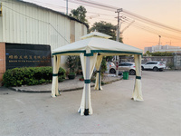 Tente de luxe pour mariage, tente de réception en tissu 6x12, pavillon, auvent pour salon professionnel, tentes de plage, abris solaires