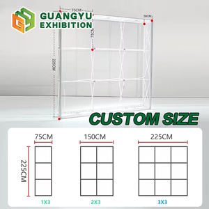 Expositor Plegable <span class=keywords><strong>de</strong></span> Aleación <span class=keywords><strong>de</strong></span> Aluminio con Iluminación, Panel <span class=keywords><strong>de</strong></span> Exhibición Retroiluminado, Fondo Retroiluminado <span class=keywords><strong>de</strong></span> Tela Tensada <span class=keywords><strong>de</strong></span> 8x8 - Product Image 4
