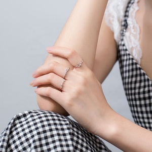 خواتم الأبراج, 925 خواتم زودياك قابل للتعديل مفتوحة الفلك الأبراج المفصل الاصبع تشيكوسلوفاكيا الأبراج خواتم الفضة الاسترليني الجملة لذيذ جديد - Product Image 5