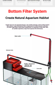 Grand aquarium en verre <span class=keywords><strong>de</strong></span> 300 gallons, réservoir à poissons personnalisé pour usage domestique ou commercial - Product Image 3
