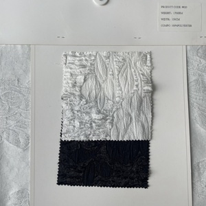 Commercio all'ingrosso di fabbrica tessuto In poliestere goffrato rilievo testurizzato 3D dimensionale <span class=keywords><strong>Fukuro</strong></span> Jacquard In Stock tessuti - Product Image 6
