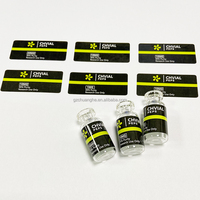 Étiquettes d'emballage pharmaceutique personnalisées de haute qualité avec logo privé pour flacons de 3 ml et 10 ml