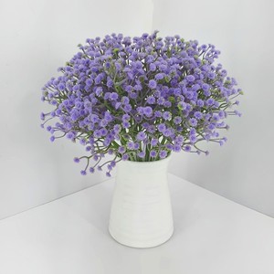 Ramo de Flores Artificiales de Baby's Breath de 30cm-100cm, Plástico Blanco, Decoración para Bodas, Arreglo para Múltiples Escenarios - Product Image 4