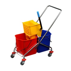 Hôtel commercial vadrouille nettoyage <span class=keywords><strong>de</strong></span> sol seau eau <span class=keywords><strong>lavage</strong></span> vadrouille tissu seau épaissi <span class=keywords><strong>presse</strong></span> à eau camion - Product Image 1