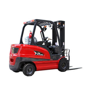 Carretilla elevadora eléctrica de 2,5 toneladas, transportador de pasillo estrecho, Joystick de Control de 4 palancas, diseño de plataforma sentada, equipo de almacén, elevación de 3m - Product Image 4