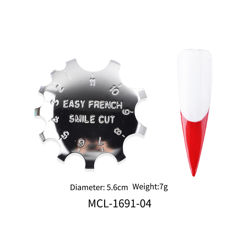 Easy French Nail Smile Cut