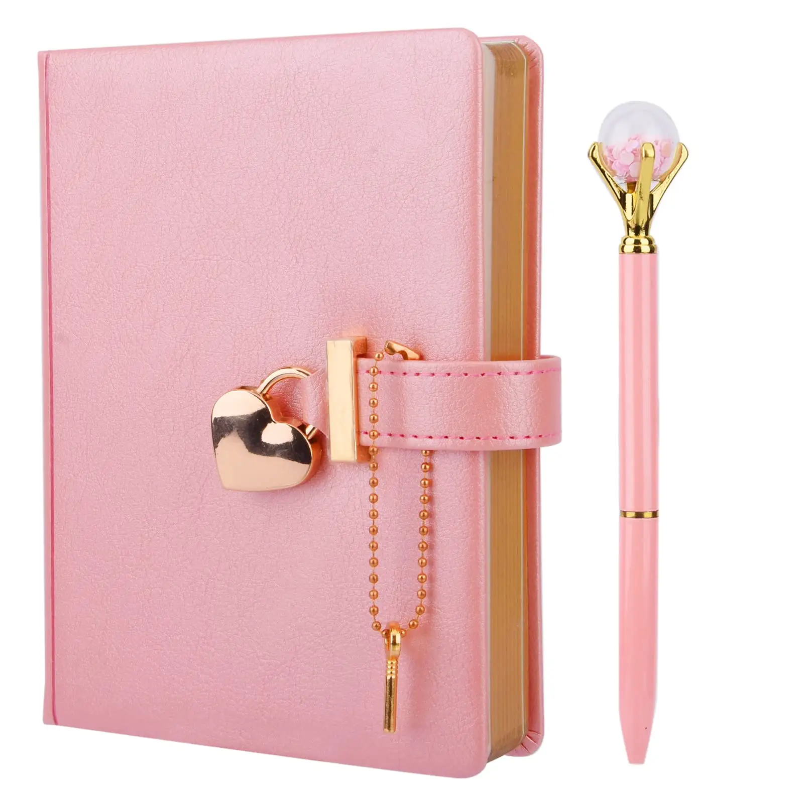 Pink Diary with Lock