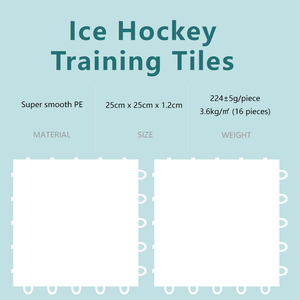 Equipo de Entrenamiento de Hockey sobre Hielo y Hockey Callejero en Línea al Mejor Precio al por Mayor, Tablero de Tiro, Baldosas de Práctica de Dribleo - Product Image 4