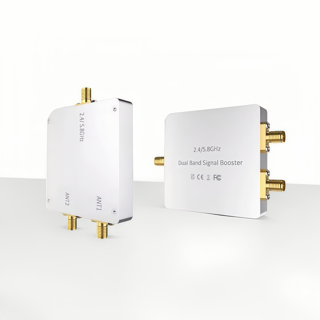 2.4G+5.8G Dual Frequency signal Amplifier for Uplink and Downlink Image Transmission signal Enhancement FPV UAV
