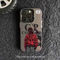 Coque de téléphone antichoc en silicone IMD laser OEM CP Company, motif dessin animé, vente en gros pour iPhone 14 15 16 17 18 Pro Max