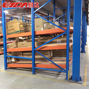 Étagère de stockage à glissière en carton, équipement logistique d'entrepôt à flux continu, rayonnages et étagères empilables - Product Image 6