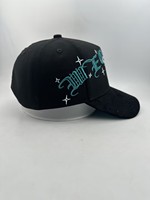 Wecondo OEM ODM Casquette de baseball A-frame Dandi de haute qualité personnalisée, profil haut, visière en daim, broderie personnalisée, impression par transfert