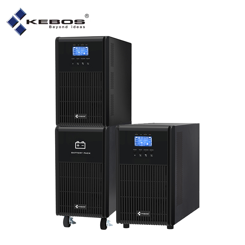 Kebos KH31/11- 15K (L), телекоммуникационный 12000 Вт, трехфазный, бесперебойный, сетевой, с защитой от скачков напряжения, 15 кВА