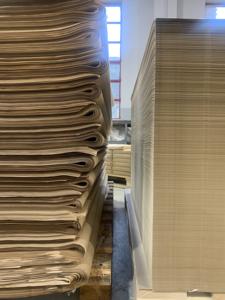 Papel Kraft Acanalado MG Sin Blanquear 100% Reciclado, Marca Carte Dozio, Hecho en Italia, Ecológico, Seguro para Alimentos, para Regalos, Manualidades, Arte y Pintura - Product Image 4