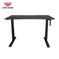 Bureau d'ordinateur Esports ergonomique robuste bureau de jeu réglable en hauteur avec commande par manette pour bureau à domicile