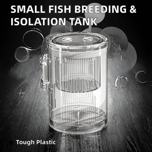 Caja de Aislamiento Suspendida para Peceras, Caja de Incubación Multifuncional, Caja de Cría y Crianza de Acrílico para Alevines de <span class=keywords><strong>Guppy</strong></span> - Product Image 6