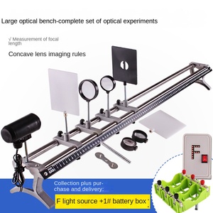 Öğrenci Gösterileri İçin Optik Tezgah Büyük Boy Ortaokul Fizik Deney Ekipman Seti Tam Set Işık Ters Yön - Product Image 4
