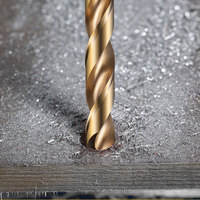 Foret hélicoïdal à tige droite HSS forets hélicoïdaux spéciaux en acier inoxydable contenant du cobalt