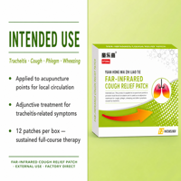 Patch respiratoire naturel à infrarouge lointain |   Suppresseur de toux |   Soulagement rapide pour la toux et les sifflements |   Point d'acupuncture du nombril |   Corps
