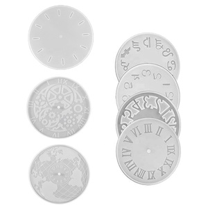<span class=keywords><strong>Grand</strong></span> <span class=keywords><strong>moule</strong></span> en silicone pour horloge époxy avec chiffres romains et constellations pour le bricolage de l'art mural, <span class=keywords><strong>moule</strong></span> rond en résine pour horloge en silicone - Product Image 2