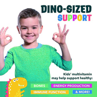 Gummies multivitaminées délicieuses Protic pour enfants, formule OEM/ODM, soutien quotidien, avec vitamines B1, B12, C, D3