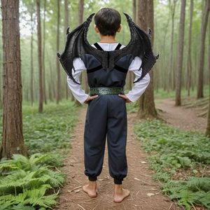 Brand-new Upgraded Adult RP Dragon Costume Halloween Party Decoration Dragon <strong>Wings</strong> Tail Mask Cosplay Sets <strong>Suits</strong> - Product Image 4
