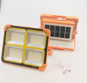 Proiettore a LED ricaricabile ad alta potenza luce solare da campeggio portatile per giardino e esterno Super luminoso con corpo in plastica - Product Image 3