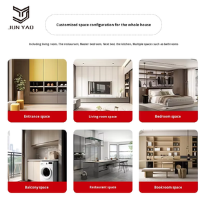 Meubles de luxe légers personnalisables Ensembles pour chambre d'hôtel en alliage d'aluminium et chêne MDF mélamine pour la maison et l'hôtel - Product Image 4