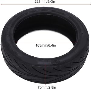 Nouveau <span class=keywords><strong>pneu</strong></span> pour <span class=keywords><strong>trottinette</strong></span> électrique New Image G30 Max, pneumatique <span class=keywords><strong>10</strong></span> <span class=keywords><strong>pouces</strong></span>, roue avant, moteur arrière, 60/70-6.5, caoutchouc tubeless haute visibilité - Product Image 5