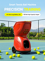Máquina de Tenis Profesional con APP e IA, Robot de Tenis con Gran Capacidad de Pelotas y Ejercicios Personalizados para Entrenamiento en Clubes y Academias