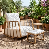 Expédition rapide en 7 jours, mobilier de jardin, chaise inclinable à bascule d'extérieur, chaise à bascule d'extérieur pour adultes