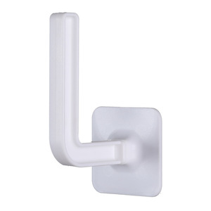 Multifunctional <b>plastic</b> no-drill, traceless <b>hook</b> for kitchen cutting board storage rack, household use, strong adhesive. - Product Image 1