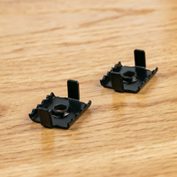 Clips de fixation modernes, écologiques, résistants à l'eau et durables en acier inoxydable pour terrasses en WPC, installation facile, clip de positionnement