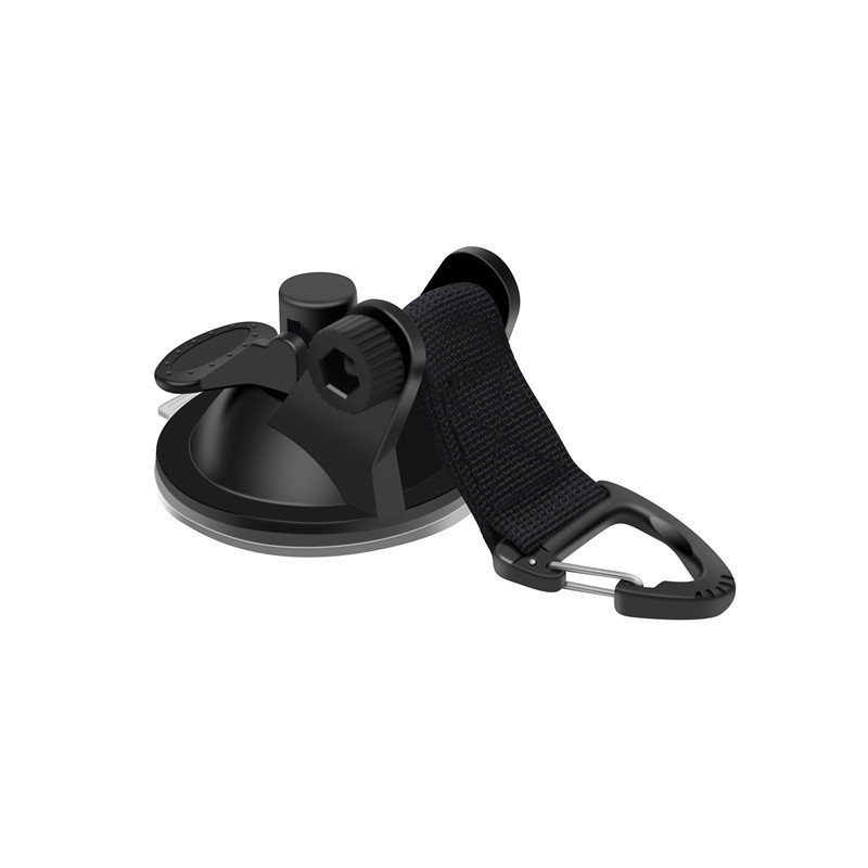 Black triangular buckle