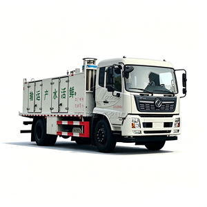 Camion de transport de poissons vivants 10T |   Taux de survie élevé |   Système d'oxygénation et de refroidissement en stock en Corée - Product Image 1