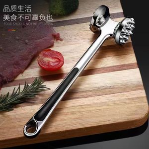 Meat Tenderizer Zinc Alloy Dual Head Meat Pounder For Steak Poultry Tenderizing Kitchen Tool - Product Image 2