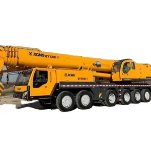 Good price China brand qy100k 100 ton used truck crane for sale,qy100k-I second hand mobile crane 25t 35t 55t 75t