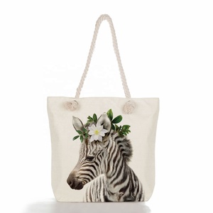 Nuova Borsa a Tracolla Personalizzata con Stampa Fotografica di Animali, Pratica Borsa da Spiaggia Artistica per Donne - Product Image 4