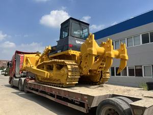 รถดันดิน Shantui SD22 สีเหลือง มือสอง พร้อมเครื่องยนต์ Cummins แขนไฮดรอลิก ใบมีดขนาด 4 เมตร สำหรับงานดันดิน - Product Image 2