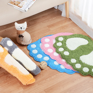 RTS Non Slip Big Foot Toilet Mat Area Rugs Carpet <b>Doormat</b> Floor Mat Absorbent Mats Bathroom Rugs - Product Image 3