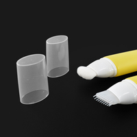 Crème vide personnalisée en plastique PE pour les mains lotion nettoyante pour le visage crème pour les yeux boule multifonctionnelle tube d'emballage de cosmétiques doux
