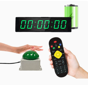 Chronomètre LED à Réponse Rapide, Horloge de Compétition de Bureau Haute Précision pour <span class=keywords><strong>Speed</strong></span> Stacks, Rubik's <span class=keywords><strong>Cube</strong></span> et Jeux de Société - Product Image 1