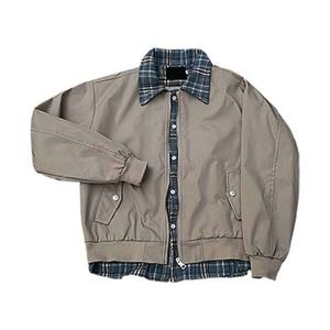 Finch Garments Co. Ltd. Fujian CN Fabricante Personalizado Chaqueta Bomber para Hombre Talla Grande Estilo Japonés de Pana y Poliéster con Patrón Liso - Product Image 5