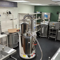 2025 dernière conception commerciale distillateur en acier inoxydable chauffage électrique 50L Machine de brassage équipement de fermentation whisky