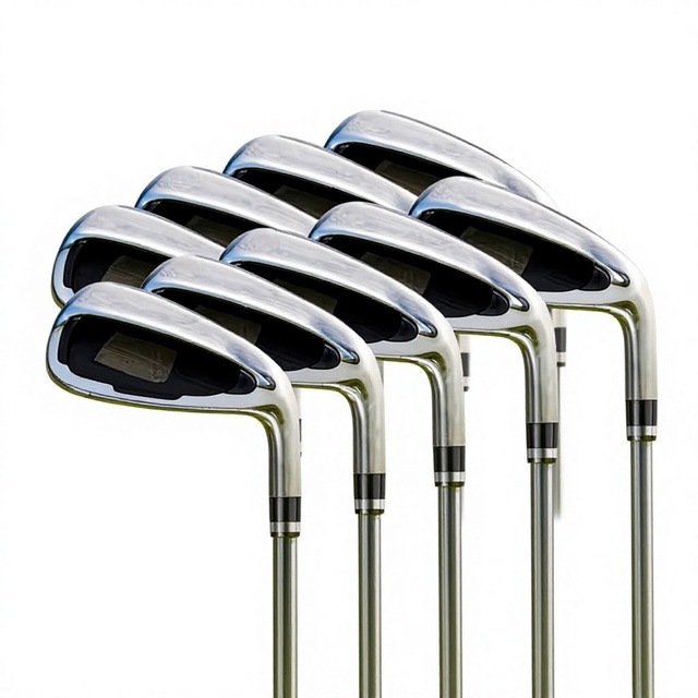 Cross-border Exclusive JSB-203 R Flex Golf Irons Custom Stainless Steel Clubheads #4 #5 #6 #7 #8 #9 PW AW