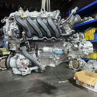 Moteur 2NZ d'occasion pour Toyota Vios Yaris Echo Belta 1.3L 2NZ-FE VVT-i Essence, ensemble moteur avec boîte de vitesses manuelle, testé et complet